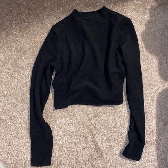 Long sleeve cropped shirt - Picture 2 of 3